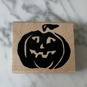 Jack O’Lantern rubber stamp